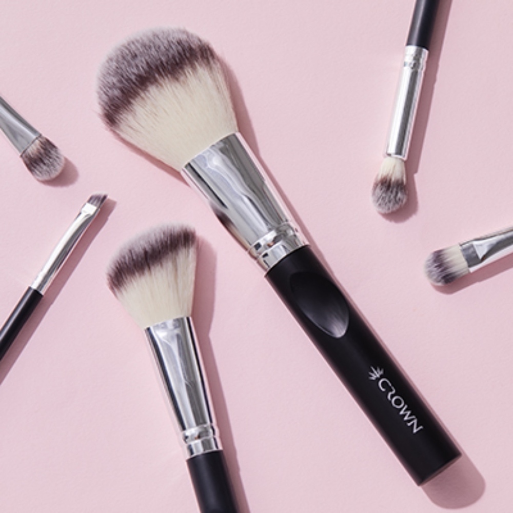 BNIB Crown 6-piece professional makeup brush set